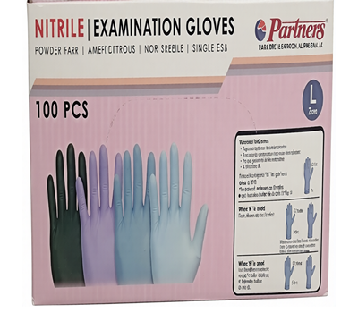 Nitrile Gloves Partners X-Large