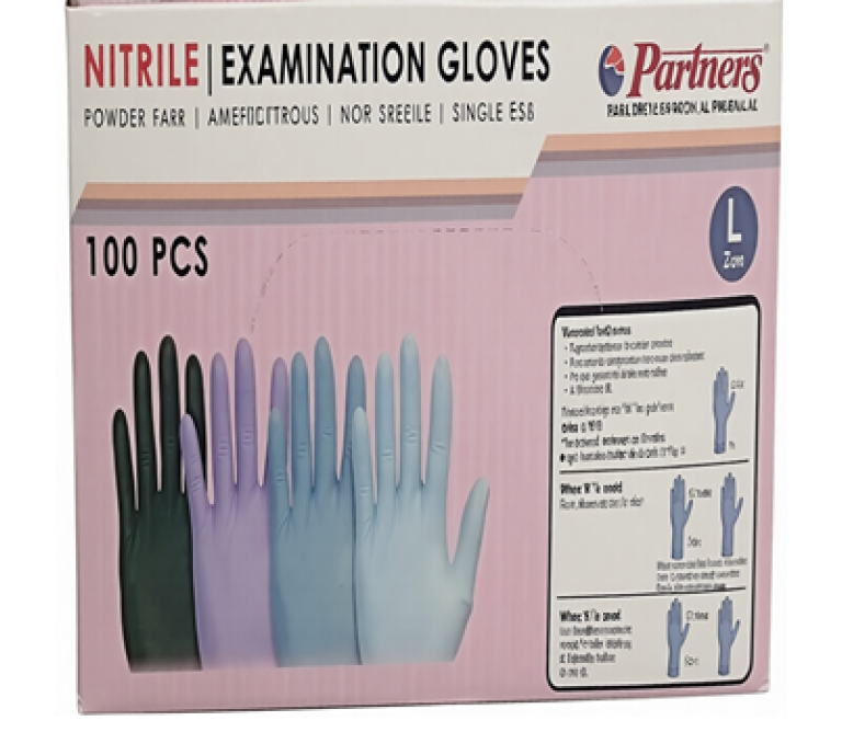 Nitrile Gloves Partners X-Large