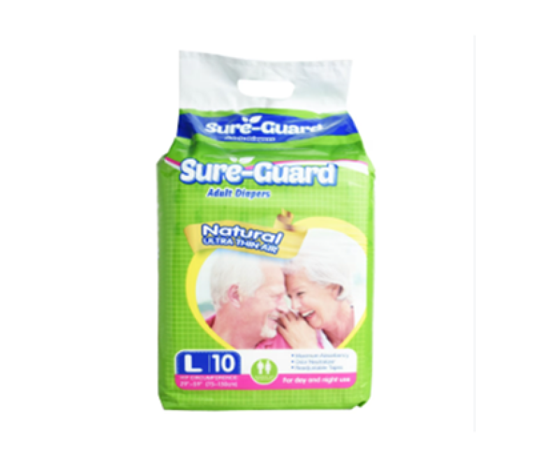 Diaper Adult Sure-guard Large