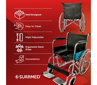 Wheelchair Commode Rios Surrmed