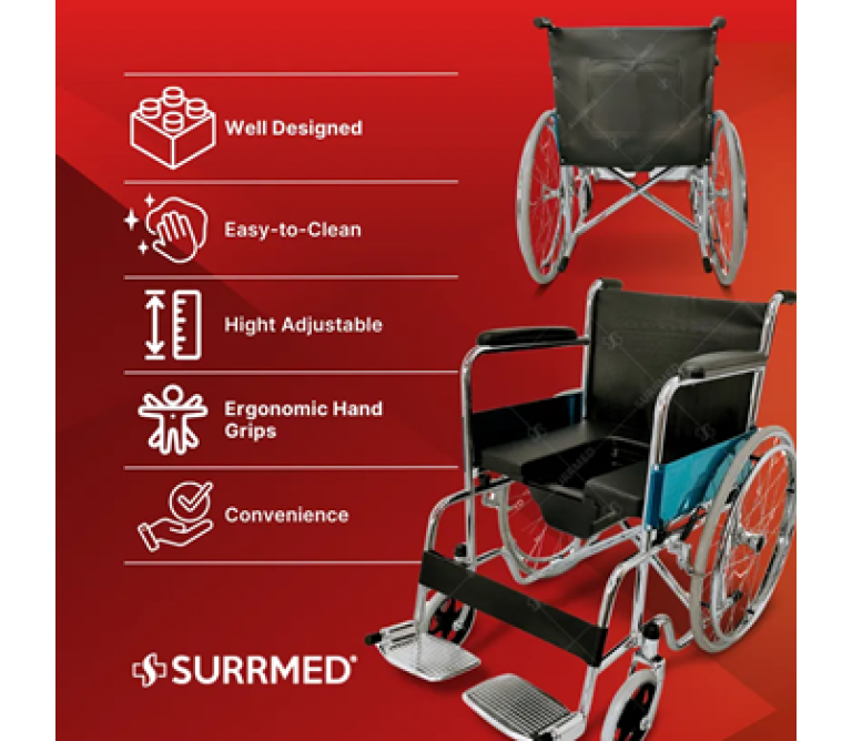 Wheelchair Commode Rios Surrmed