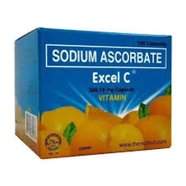 Ascorbic Acid Excel 500mg Caps