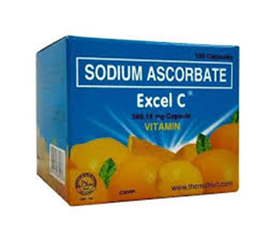 Ascorbic Acid Excel 500mg Caps