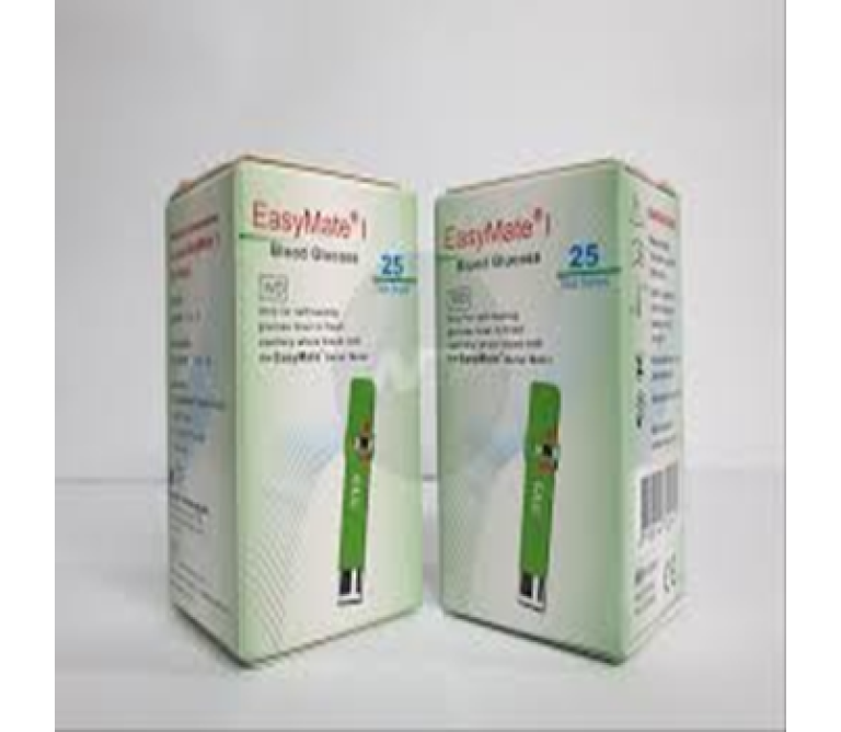Easymate Glucose Test Strips 25s