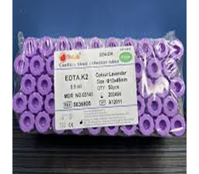 Vacu EDTA 0.5ml Micro Trulab