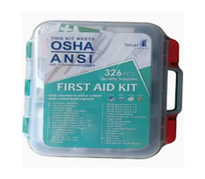 First Aid Kit 326 contents