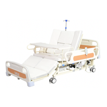 Electric Bed with Commode ICU Siderails